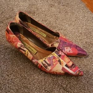 Rare Vintage Penny Loves Kenny Pumps Size 8.5